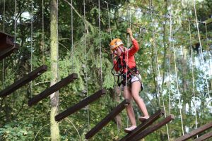 linowy park dla dzieci